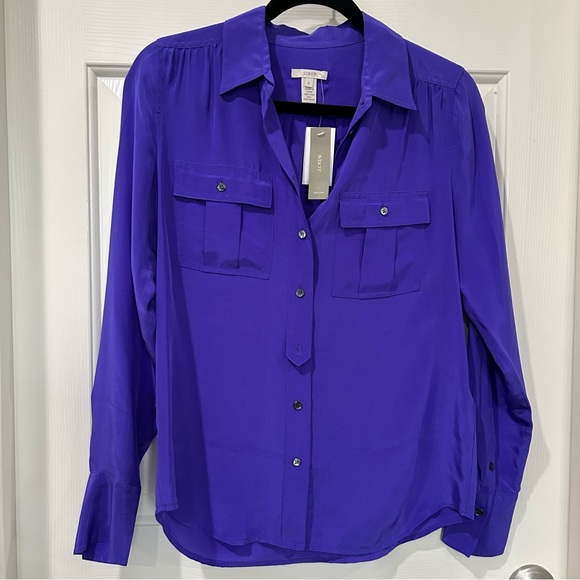 NWT Silk J. Crew Blythe, Marrakech - Picture 2 of 8